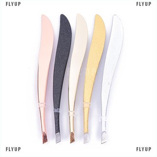 Flyup แหนบสเตนเลส มืออาชีพ คิ้ว ใบหน้า จมูก กิ๊บ กําจัดขน