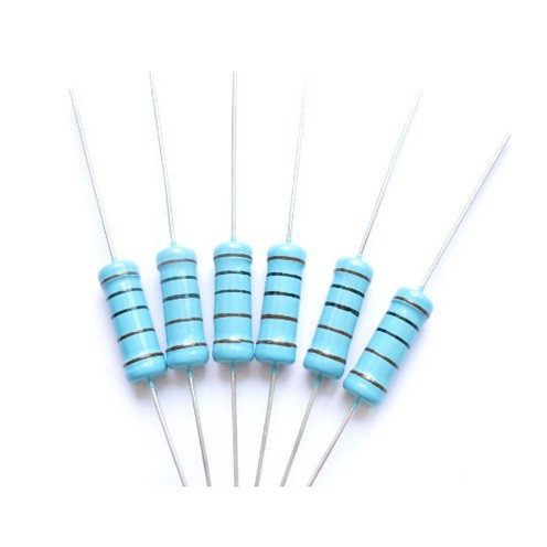 ตัวต้านทาน 10 ชิ้น Resistor 1% 1/4W ฟิล์มคาร์บอน สีฟ้า คุณภาพดี มีให้ ...