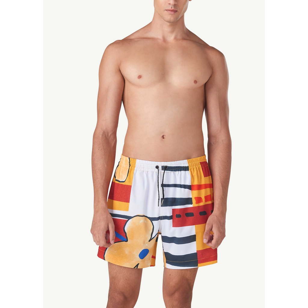 Angelys Balek กางเกงว่ายน้ำผู้ชาย Mid - Lenght Swim Short รุ่น ...