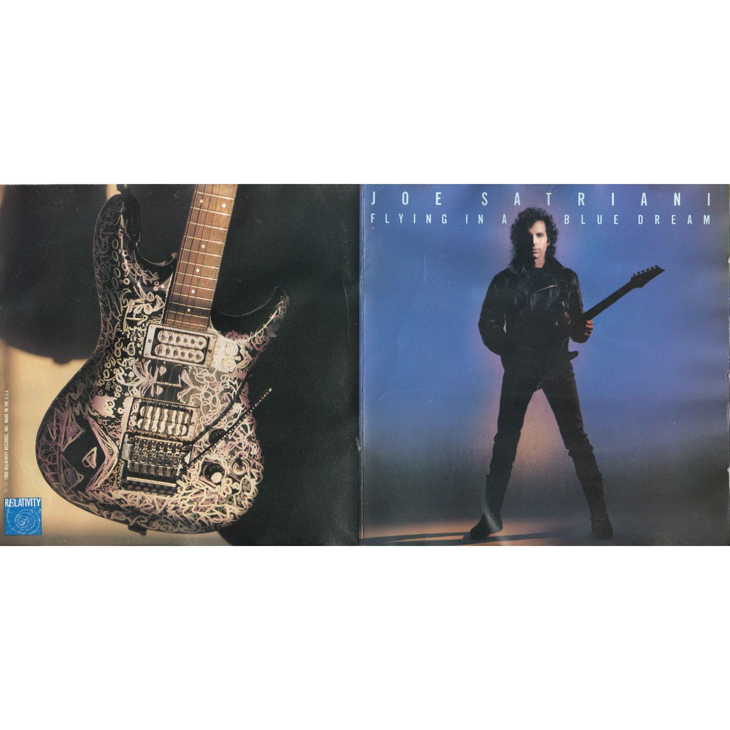 ซีดีเพลง-cd-joe-satriani-1989-flying-in-a-blue-dream-ครูของ-vai-steve-ในราคาพิเศษสุดเพียง159บาท