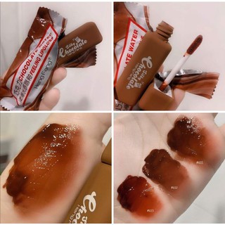 สินค้า H7059 ลิปจิ้มจุ่ม Chocolate Lipgloss Heng fang​ 🍫 ลิปช็อกโกแลตสุดน่ารัก เนื้อกำมะหยี๋ เกลี่ยง่าย ติดทน กลบสีปากดีสุดๆ