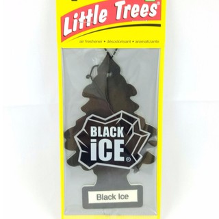 Tontoysแผ่นน้ำหอมปรับอากาศ รูปต้นไม้ กลิ่น Black Ice