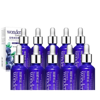 สินค้าขายดี / แท้พร้อมส่ง BIOAQUA Wonder Essence ( ราคา 10 ขวด ) เซรั่มบลูเบอร์รี่ ราคาโรงงาน