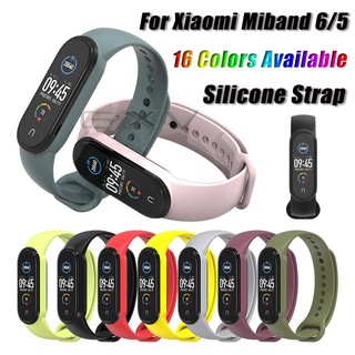 ราคาMijobs สายนาฬิกาข้อมือซิลิโคนสําหรับ Xiaomi Mi band 6/5