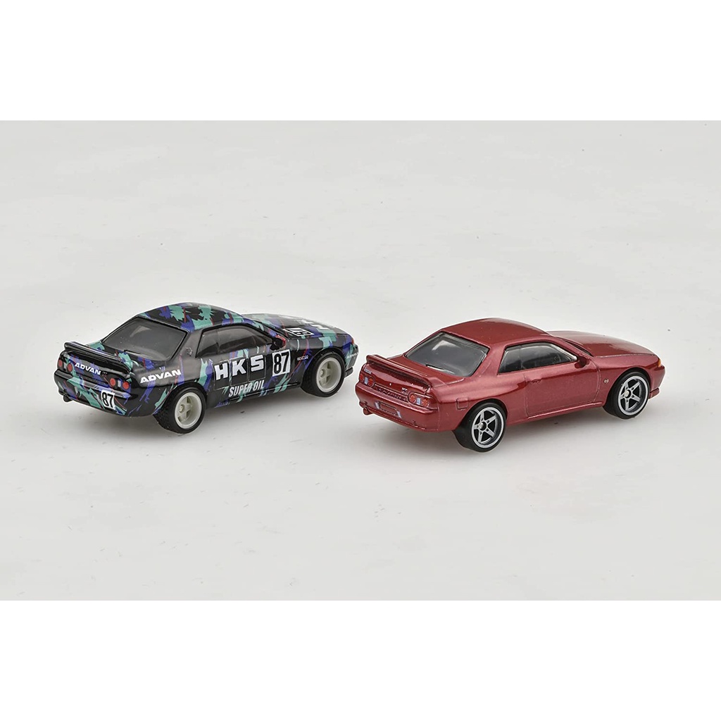 รถเหล็ก-hotwheels-premium-ของแท้-2-pack-nissan-skyline-gt-r-bnr32-hbl97