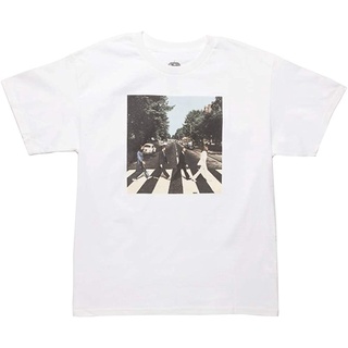 【🔥🔥】100%cotton เสื้อ ยืด ราคา ส่ง The Beatles Abbey Road T-Shirt men เสื้อ ยืด ผู้ชาย คอกลม โอเวอร์ ไซส์