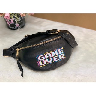 (แท้ 💯%‼) Coach Pacman Game Over Fanny Pack Belt Bag