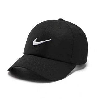 ภาพขนาดย่อของภาพหน้าปกสินค้าไนกี้ หมวกแฟชั่น หมวกผ้าฝ้าย สีทึบหมวกเบสบอลหมวกกลางแจ้งหมวกบังแดด Nike Unisex Hat จากร้าน bagbag08 บน Shopee