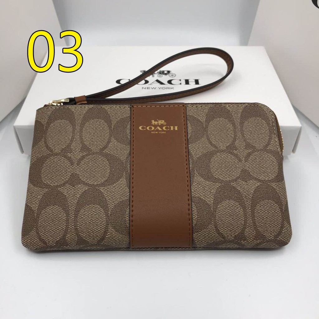 กระเป๋าผู้หญิง-coach-แท้-f58035-กระเป๋าสตางค์ผู้หญิง-กระเป๋าใส่เหรียญ-คล้องมือ