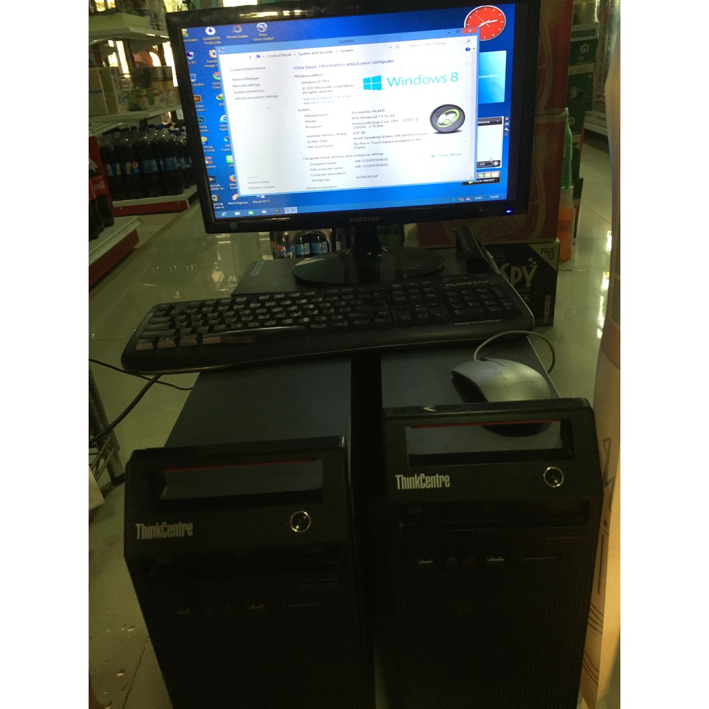 คอมพิวเตอร์-มือสอง-lenovo-pentium-r-dual-core-e5500-2-8-ghz-amp-corei3-2100-3-1ghz