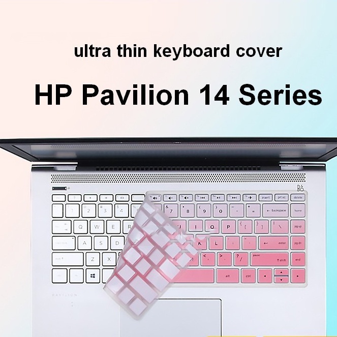 แผ่นซิลิโคนครอบแป้นพิมพ์แล็ปท็อป-hp-pavilion-14-series-14-นิ้ว-hp-14-ce307-14-bs-14s-cf-14s-dk0xxx-14q-cs0001tx-i5-8250u