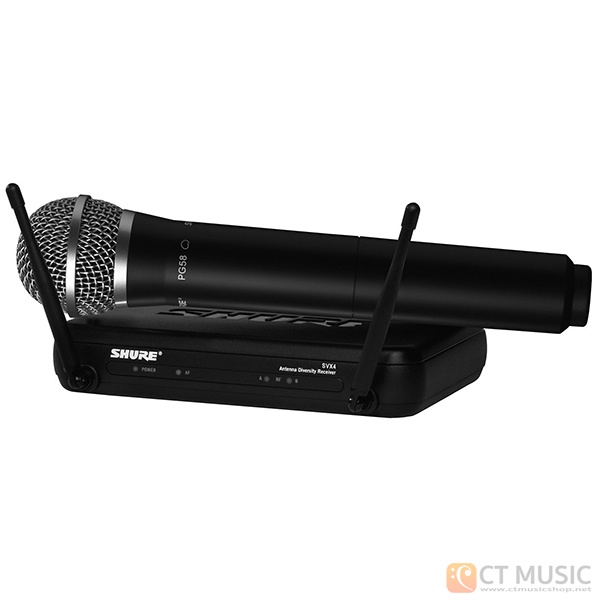 ใส่โค้ดลด-1000บ-shure-svx24apg58-microphone-wireless-system-ไมค์ไวเลส-ไมค์ลอยชัวร์-ประกันศูนย์มหาจักร-shure-svx