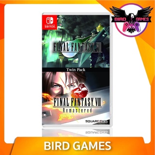 Nintendo Switch : Final Fantasy VII & Final Fantasy VIII Remastered Twin Pack [แผ่นแท้] [มือ1] [final 7 8]