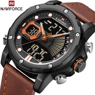 ภาพหน้าปกสินค้าNaviforce นาฬิกาข้อมือดิจิทัล LED สำหรับผู้ชาย ที่เกี่ยวข้อง
