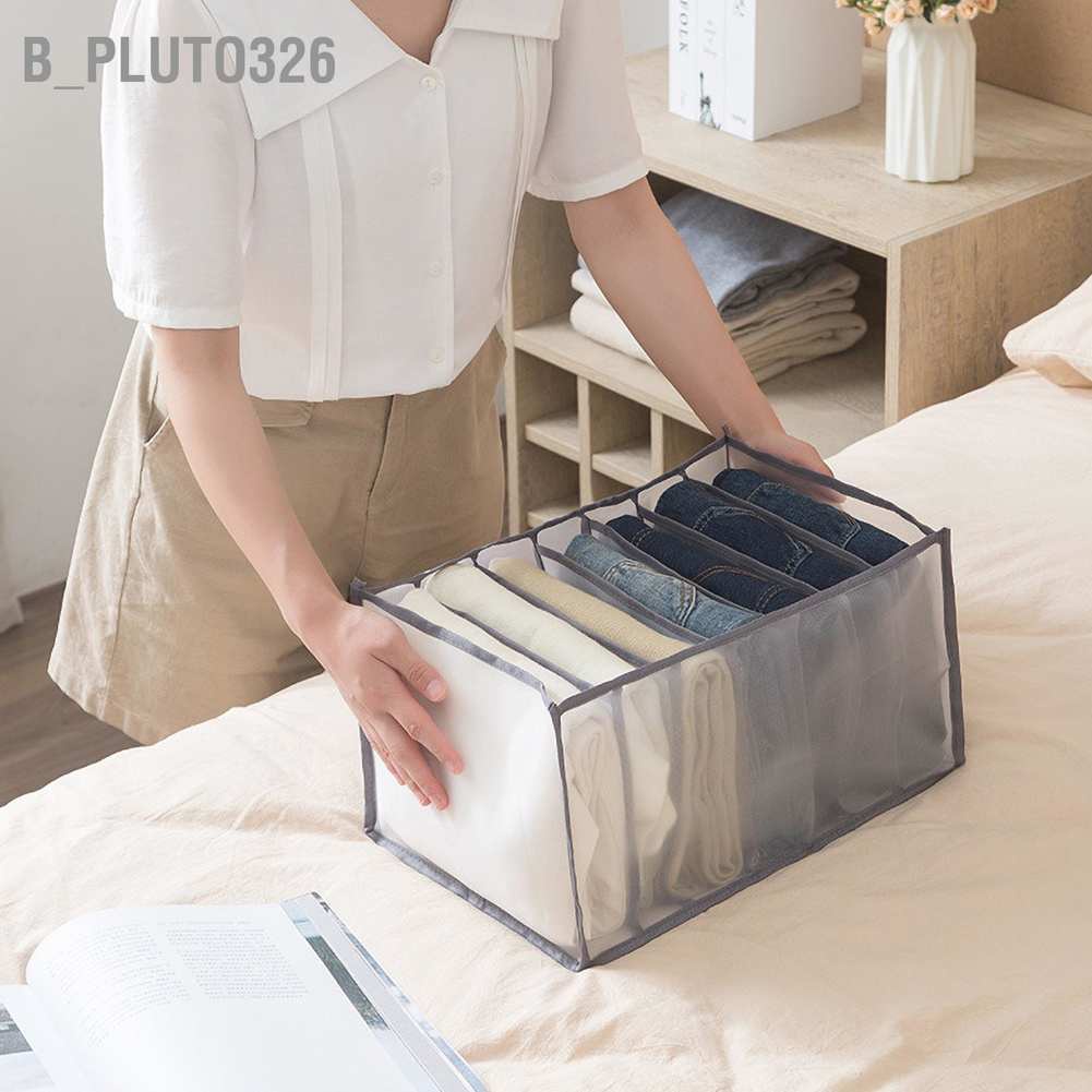 b-pluto326-clothes-compartment-storage-box-wardrobe-foldable-organizer-with-mesh-separation