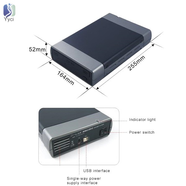 YY External hhd Enclosure DVD Drives Optical Drive Box อุปกรณ์เสริม ...