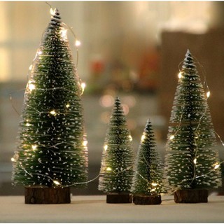 Mini xmas tree ต้นคริสต์มาสจิ๋ว  ต้นไม้ ต้นคริสมาสต์ 15CM