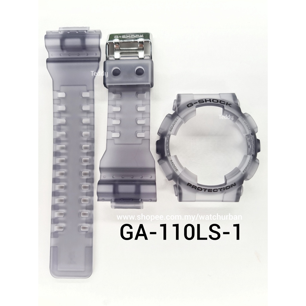 Bracelet Silicone Bleu Pour Casio G-Shock GA-120 Etc. - 16mm - Neuf Avec étiquettes