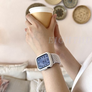 สายนาฬิกาข้อมือ และเคสคอนเฟค สําหรับ Smart Watches Series 8 7 6 SE 5 4 3 2 1 ขนาด 41 มม. 45 มม. 44 มม. 42 มม. 40 มม. 38 มม.