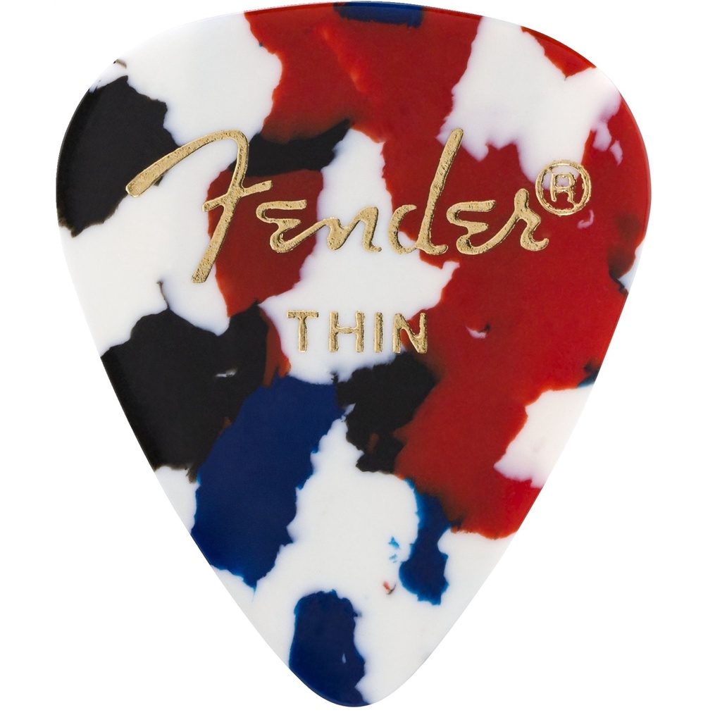 ปิ๊กกีตาร์-fender-classic-celluloid-351-guitar-pick-ยอดนิยม