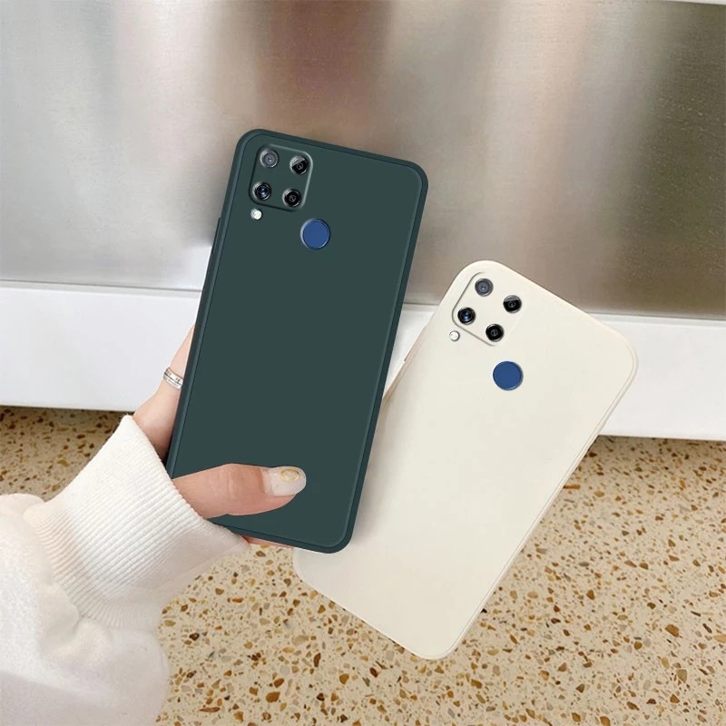 เคสโทรศัพท์ซิลิโคนขอบตรงแบบนุ่ม-เคส-realme-c35-c21y-c25y-c25s-c25-c11-2021-c15-c12-c21-c17-narzo-50a-prime-30a-c20-tpu-สำหรับ-กันกล้อง