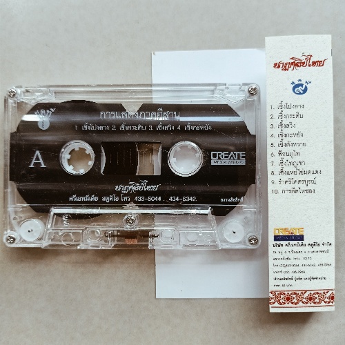 cassette-เทปเพลงส่งเสริมวัฒนธรรมไทยชุด2-เทปคาสเซ็ตอนุรักษ์เอกลักษณ์ไทย-code2126300165