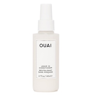 OUAI ลีฟ อิน คอนดิชันเนอร์ เว สูตรสารสกัดเมล็ดมะขาม แพนธีนอล วิตามินอี และไฮโดรไลซ์ โปรตีน ลดปัญหาผมชี้ฟู ผลิตในสหรัฐอเม