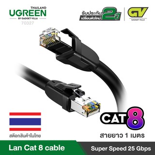 สินค้า UGREEN รุ่น NW121 สายแลน Cat 8 Ethernet Patch Cable Gigabit RJ45 Network Wire Lan Cable for Mac, Computer, PC, Router,