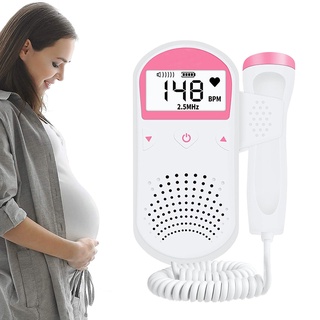 เครื่องฟังเสียงทารกในครรภ์ 2.5MHz ไม่มีรังสี สําหรับหญิงตั้งครรภ์