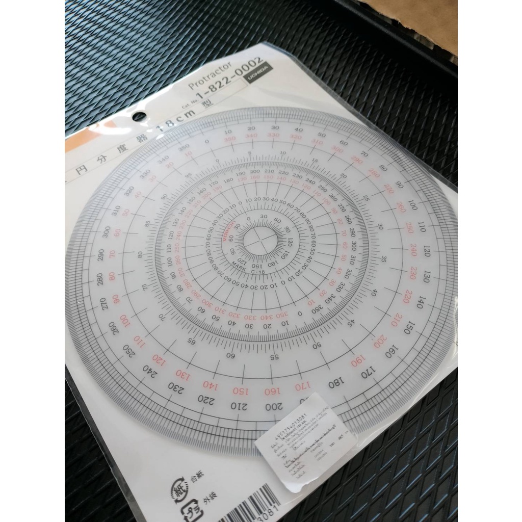 pvc-โพรเท็คเตอร์-150-มม-180-มม-pvc-protractor-150mm-180mm