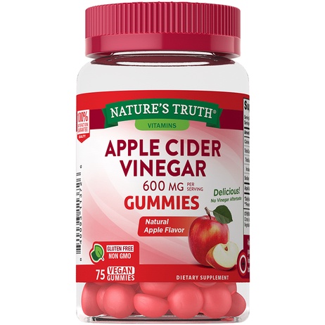 ภาพสินค้าNature's Truth, Gummies , Apple Cider Vinegar, 600 mg, 75 Vegan Gummies ,, แอปเปิ้ลไซเดอร์ ชนิดเคี้ยว,เยลลี่ กัมมี่ จากร้าน pupu1234 บน Shopee ภาพที่ 5