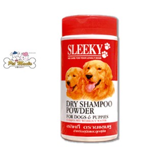 ภาพหน้าปกสินค้าSleeky Dry Powder Shampoo for Dog&Puppy แชมพูแบบแห้งสำหรับสุนัข 150G ที่เกี่ยวข้อง