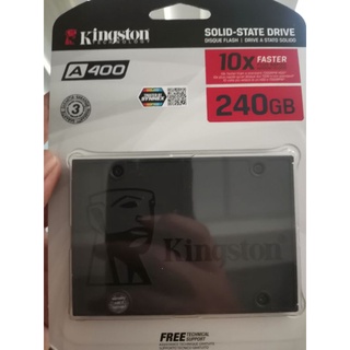 (เอสเอสดี)SSD 240GB 480GB KINGSTON A400 240GB ประกัน 3 ปี พร้อมจัดส่ง