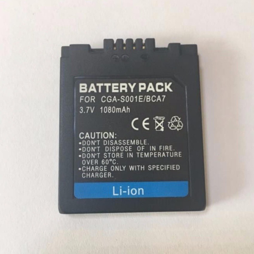 Panasonic Digital Camera Battery รุ่น CGA-S001E/BCA7 #0130 | Shopee ...