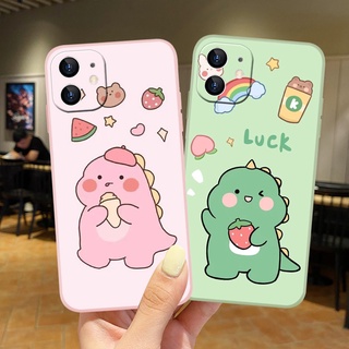 เคสโทรศัพท์มือถือ ซิลิโคน ลายไดโนเสาร์น่ารัก DC สําหรับ OPPO A12 A12S A54 A15 A15S A16 A16S A12E A3S A5S A83 A91 A92 A93 A94 A95 A75S A59 A5 A9 A53 A33 2020