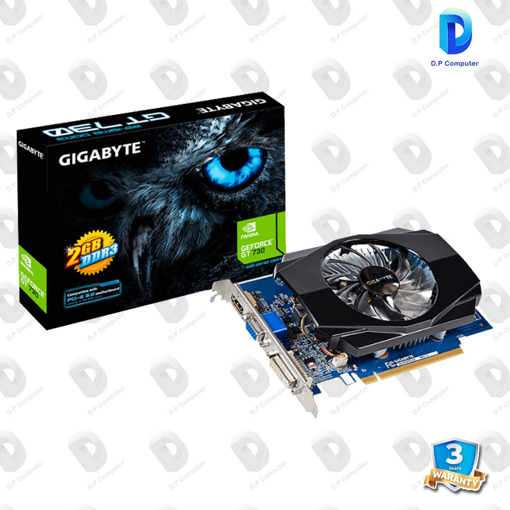 การ์ดจอ-gigabyte-gt730-2gb-ddr3