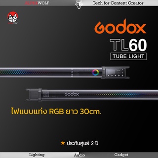 Godox TL60 60cm RGB TUBE LIGHT ไฟ RGB แบบแท่ง ยาว 60cm แบตในตัว ควบคุมผ่านมือถือ APP มือถือ ประกันศูนย์ 2 ปี