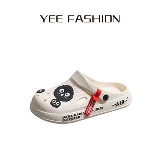 YEE Fashion Yee Fashion  รองเท้าแตะชาย เท่ๆ  ชาย แตะ แตะยางนิ่มแบบสวมรัดส้น หัวโต กลางแจ้ง รองเท้าชายหาด ทันสมัย Stylish Comfortable คุณภาพสูง FS170463 37Z230910