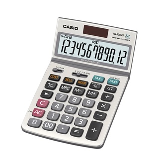 ภาพหน้าปกสินค้าCasio Calculator เครื่องคิดเลข รุ่น JW-120MS สีทอง ที่เกี่ยวข้อง