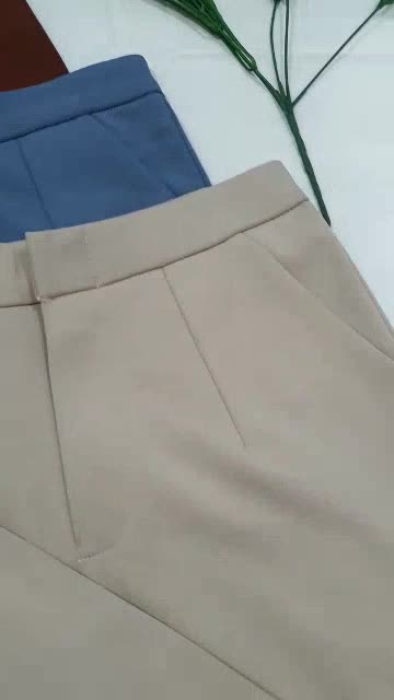 กางเกงใส่ทำงานขายาว-ผ้ายืด