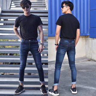 ภาพหน้าปกสินค้าCc jeans men 191 กางเกงยีนส์ผู้ชาย ยืด กระดุม slim ขายดี แฟชั่น ที่เกี่ยวข้อง