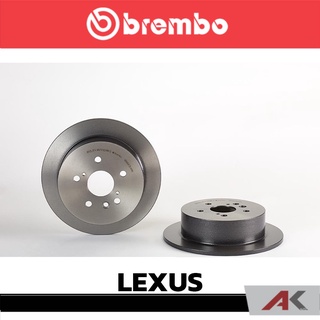 จานเบรก Brembo หลัง 288 มิล LEXUS RX300 Harrier ปี 2003 เบรคเบรมโบ้ 08 A111 11 (ราคาต่อ 1 ข้าง)