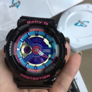 นาฬCasio Baby-G Standard ANALOG-DIGITAL รุ่น BA-112-1ADR นาฬิกาผู้หญิง