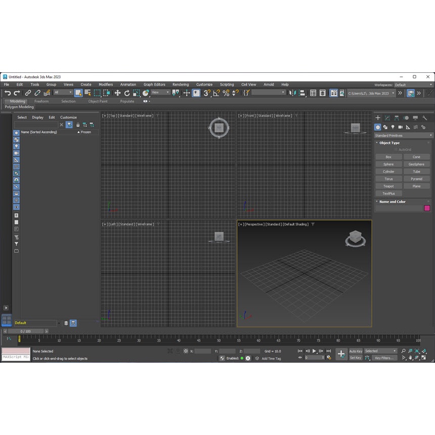 ภาพหน้าปกสินค้า3DS MAX 2023 (x64) โปรแกรมออกแบบ 3D จากร้าน bighum บน Shopee