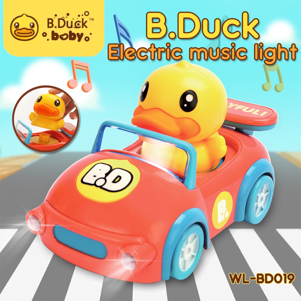 b-duck-รถของเล่น-electric-music-light-ของเล่นสำหรับเด็ก-wl-bd019-แบรนด์-b-duck-ของแท้-100-สินค้าพร้องส่ง