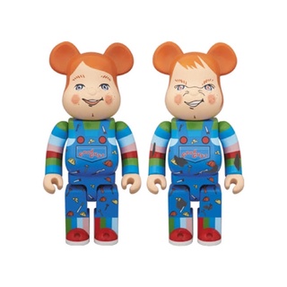 bearbrick goodguy & chucky 1,000%