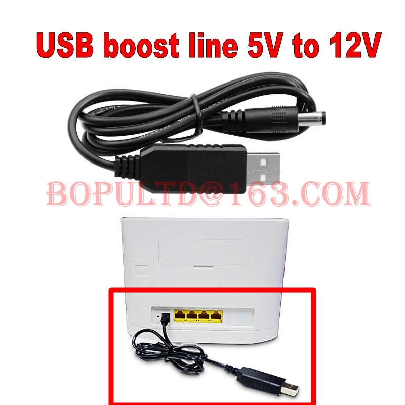 ใหม่-โมดูลแปลงสายเคเบิล-usb-dc-5v-เป็น-dc-12v-step-up-2-1x5-5-มม-ตัวผู้