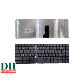 คีย์บอร์ดโน๊ตบุ๊ค keyboard Asus A42F A42J A42S A43S K42J K43S K43E UL30 U30 A43e TH-ENG