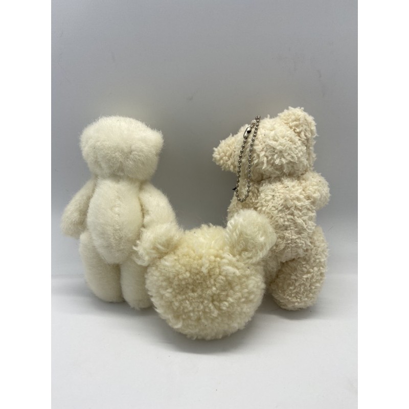 พวงตุ๊กตามือ2-หมีขาว-พวงกุญแจ-พวง-ตุ๊กตา-ตุ๊กตามือสอง-ตุ๊กตามือ2-ตุ๊กตาหมี