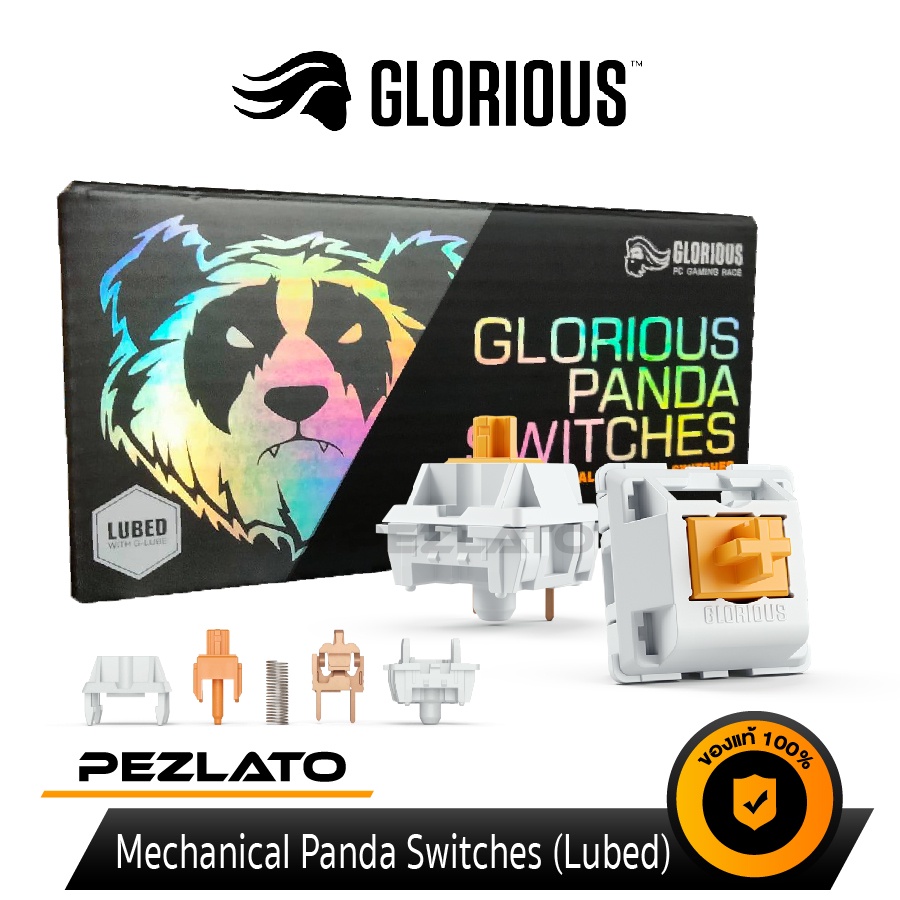 Glorious Mechanical Panda Switches (Lubed) | Shopee Thailand